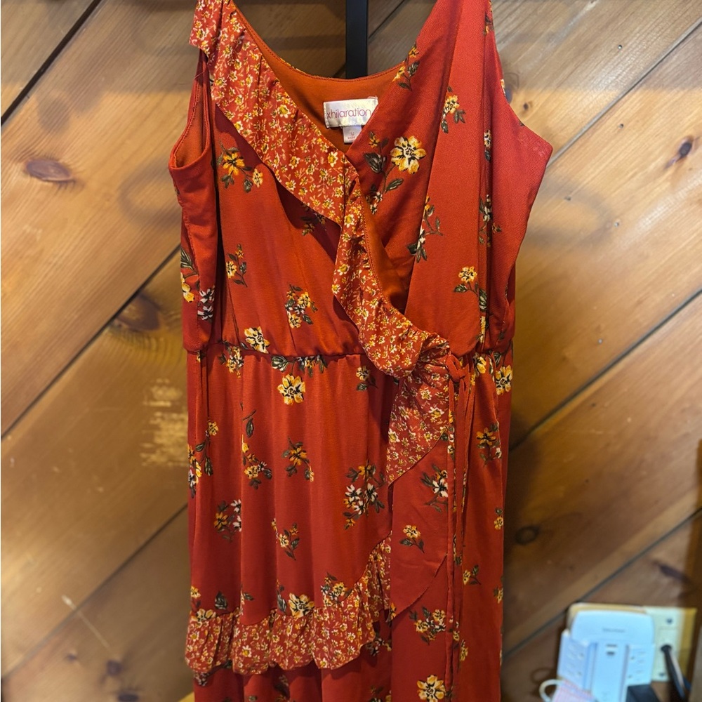 Xhilaration Rust Dress